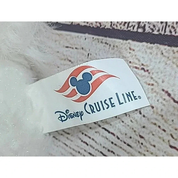 Disney Cruise Line Plush Sailor Donald Duck Stuffed Animal White Blue Red 12" - Picture 6 of 8